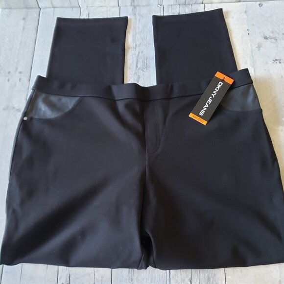 NWT - DKNY Jeans Ladies' Pull-On Ponte Pant - Size XXL - Picture 1 of 8